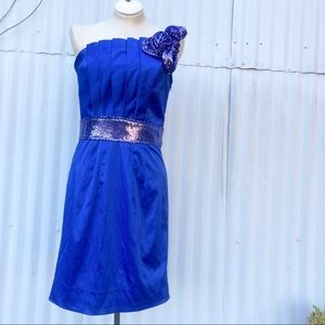 La Coquette sequined formal dress